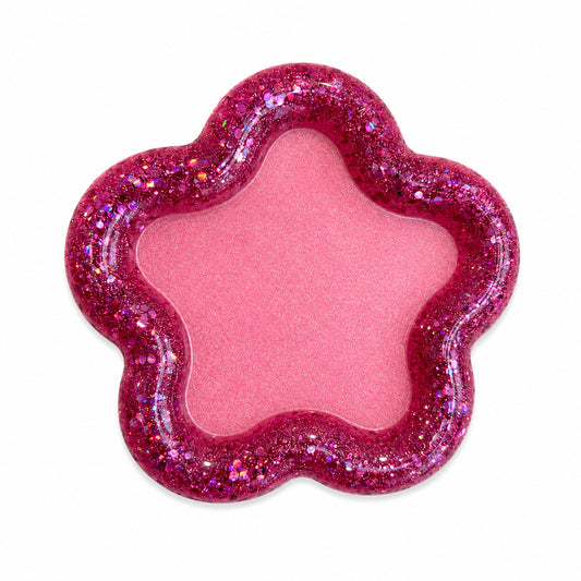 Pink Two-Tone Resin Star Tray
