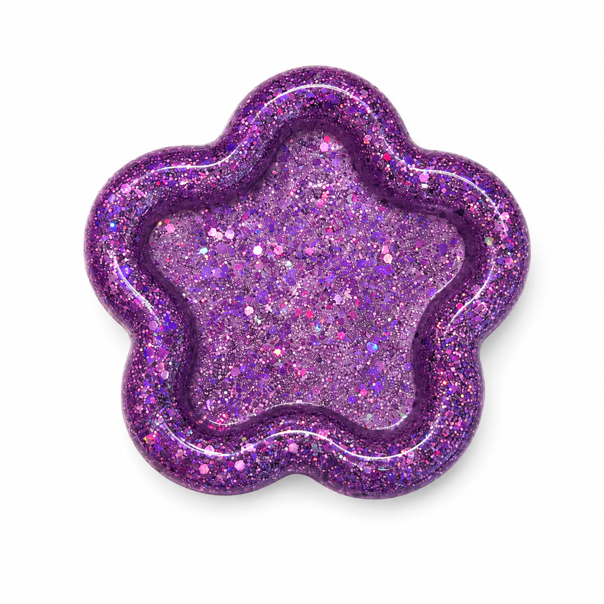 Purple Resin Star Tray