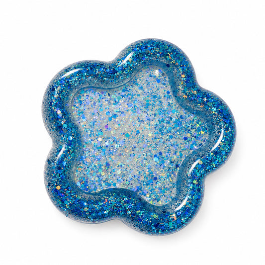 Blue Resin Star Tray